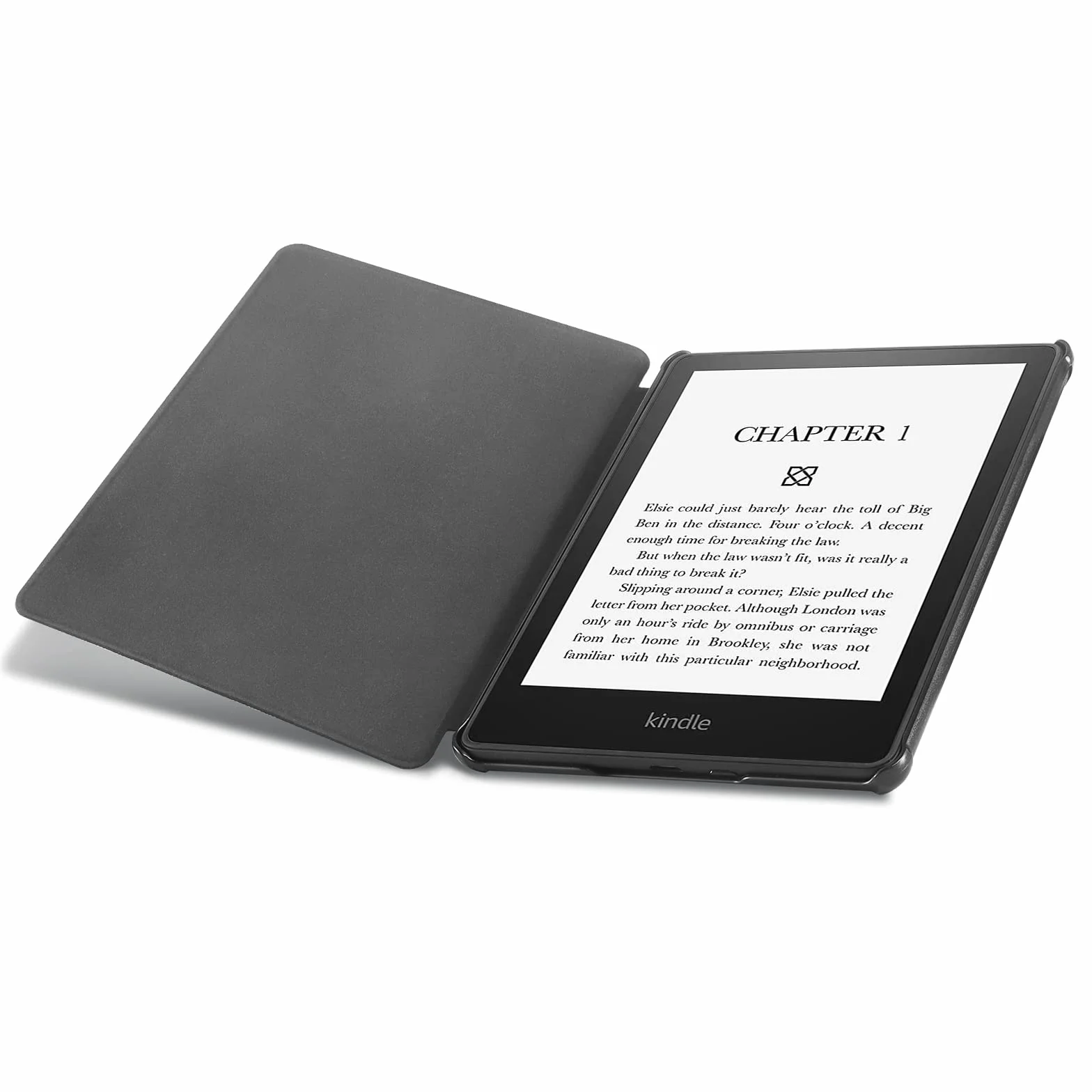 CoBak Etui Case for 6,8" Kindle Paperwhite (11. Generation - 2021) i Kindle Paperwhite Signature Edition - najcieńszy i najlżejszy pokrowiec ochronny z funkcją Auto Sleep/Wake, Czarne