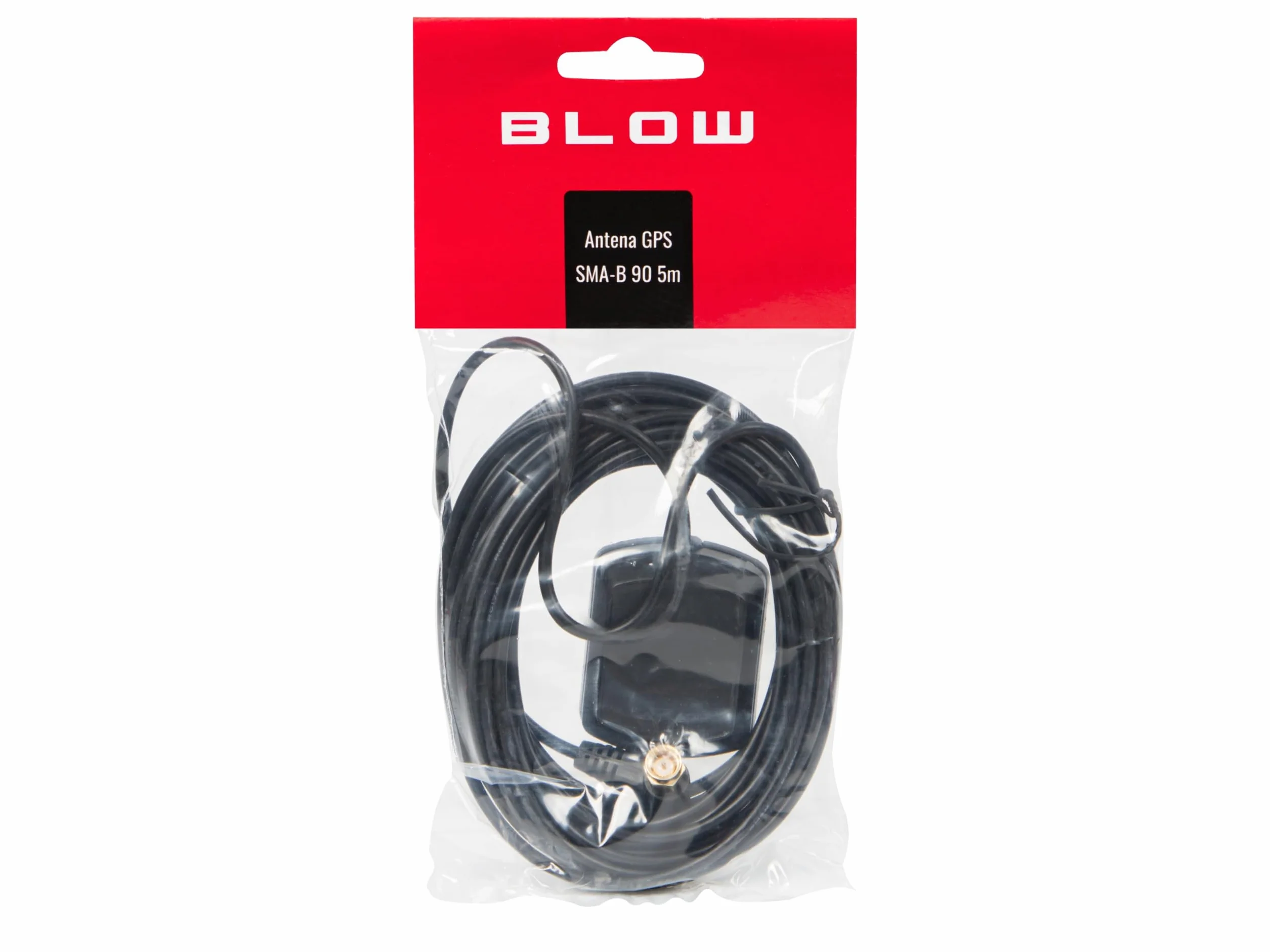 ANTENA GPS - SMA-B 90 5m DO SAMOCHODU NAWIGACJI RADIA