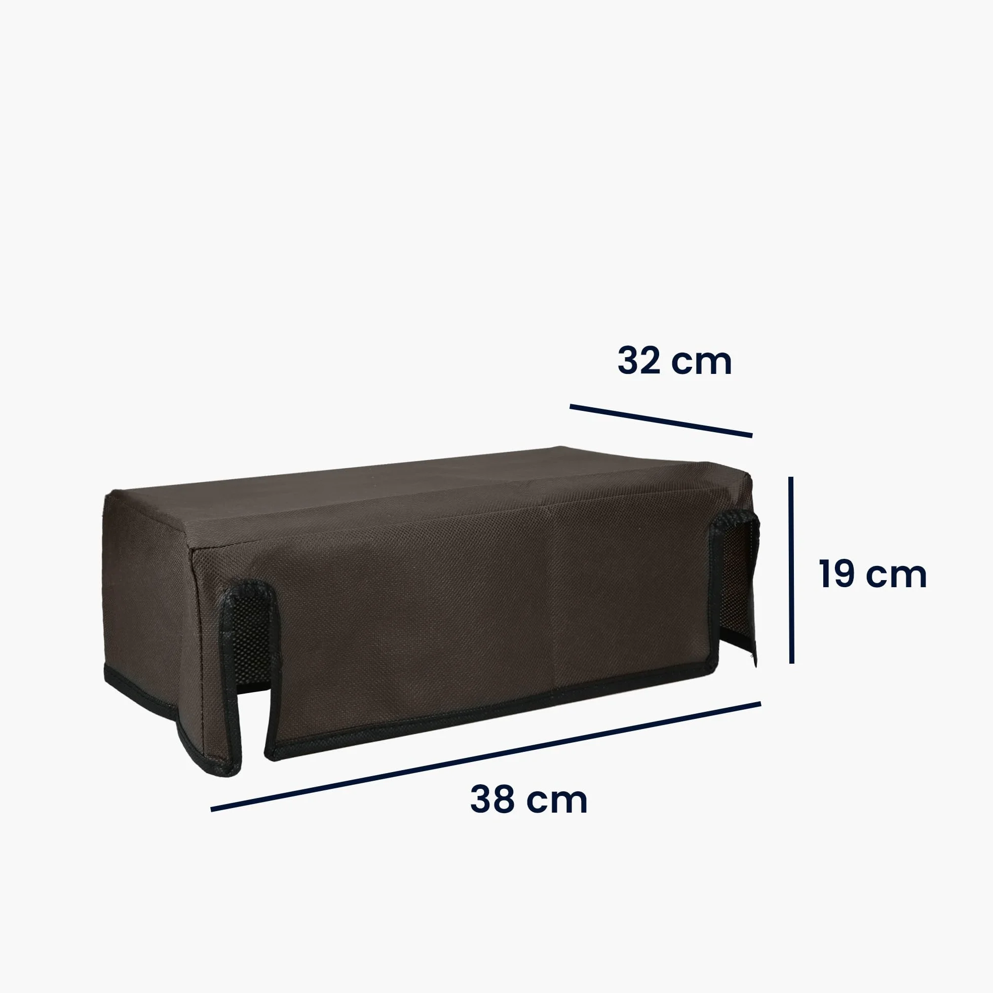 kwmobile Osłona przeciwpyłowa do Epson Expression Home XP-4205, pokrowiec ochronny z tkaniny, ciemnoszary