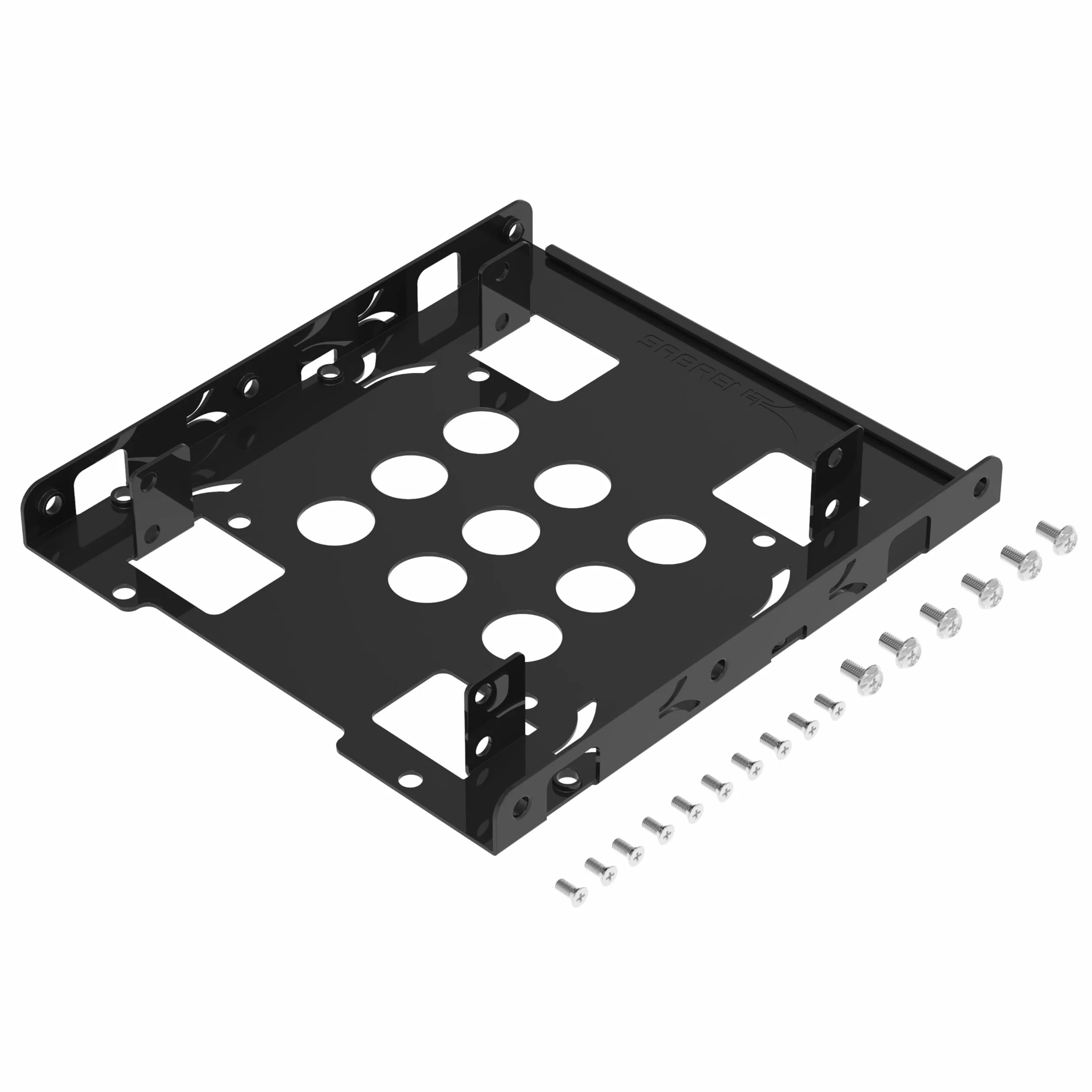 Sabrent - 2,5" (6,35 cm) do 8,89 cm dysk twardy wewnętrzna ramka montażowa – zestaw montażowy (BK-HDDH)
