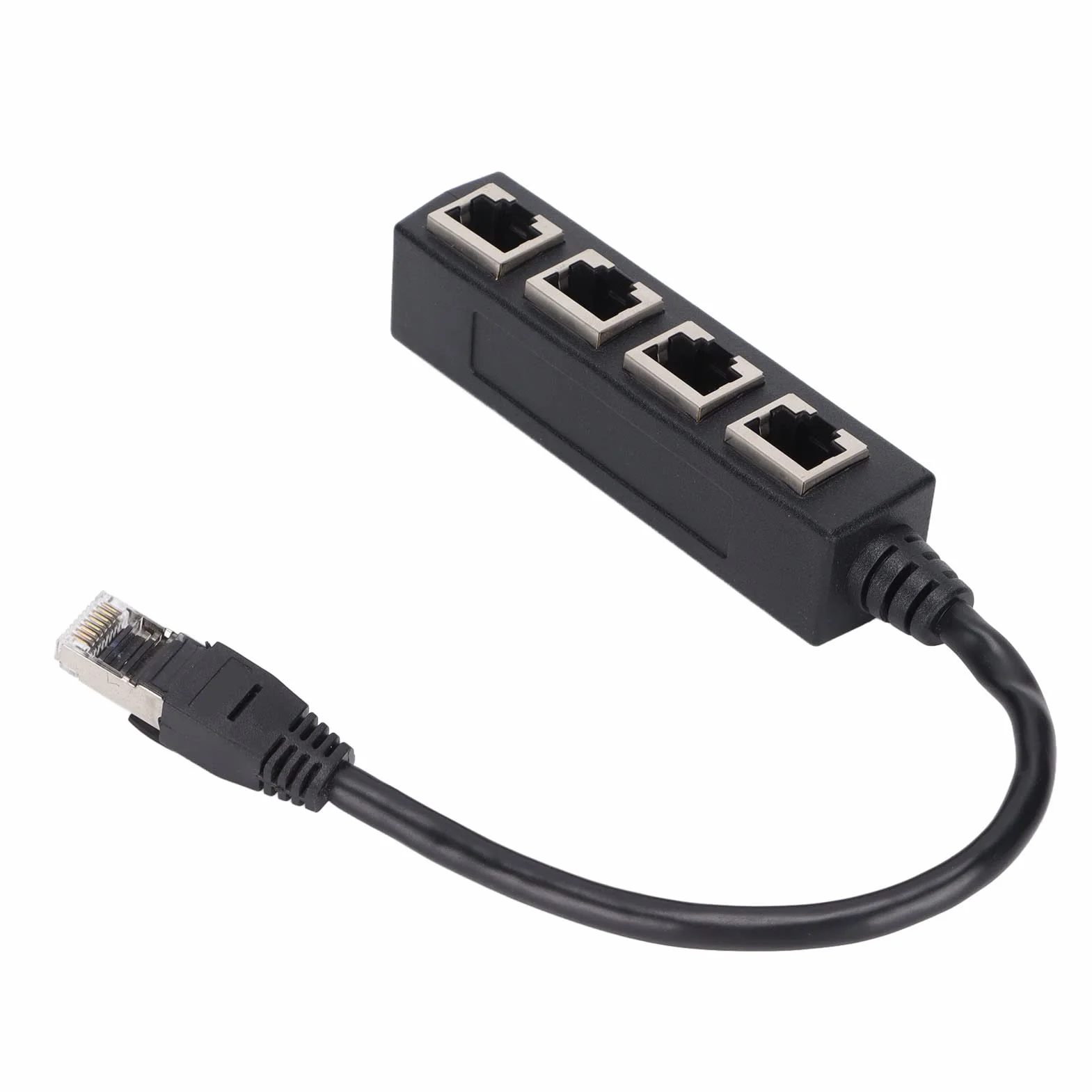 Adapter Rozgałęźnika RJ45 1 do 4 Portów Ethernet do ADSL, Koncentratora