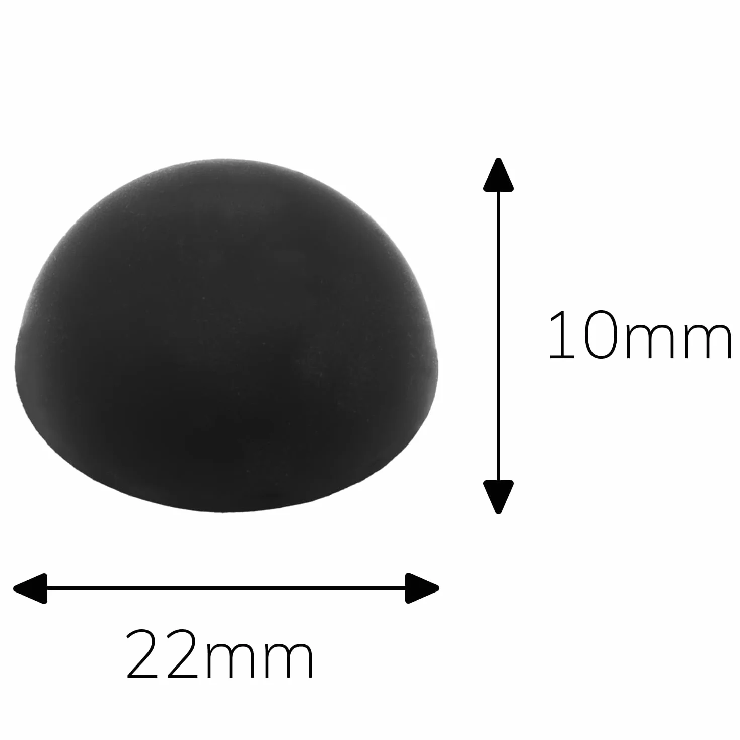 Oehlbach Podkładka 4 Sztuki Czarny 2,1 cm