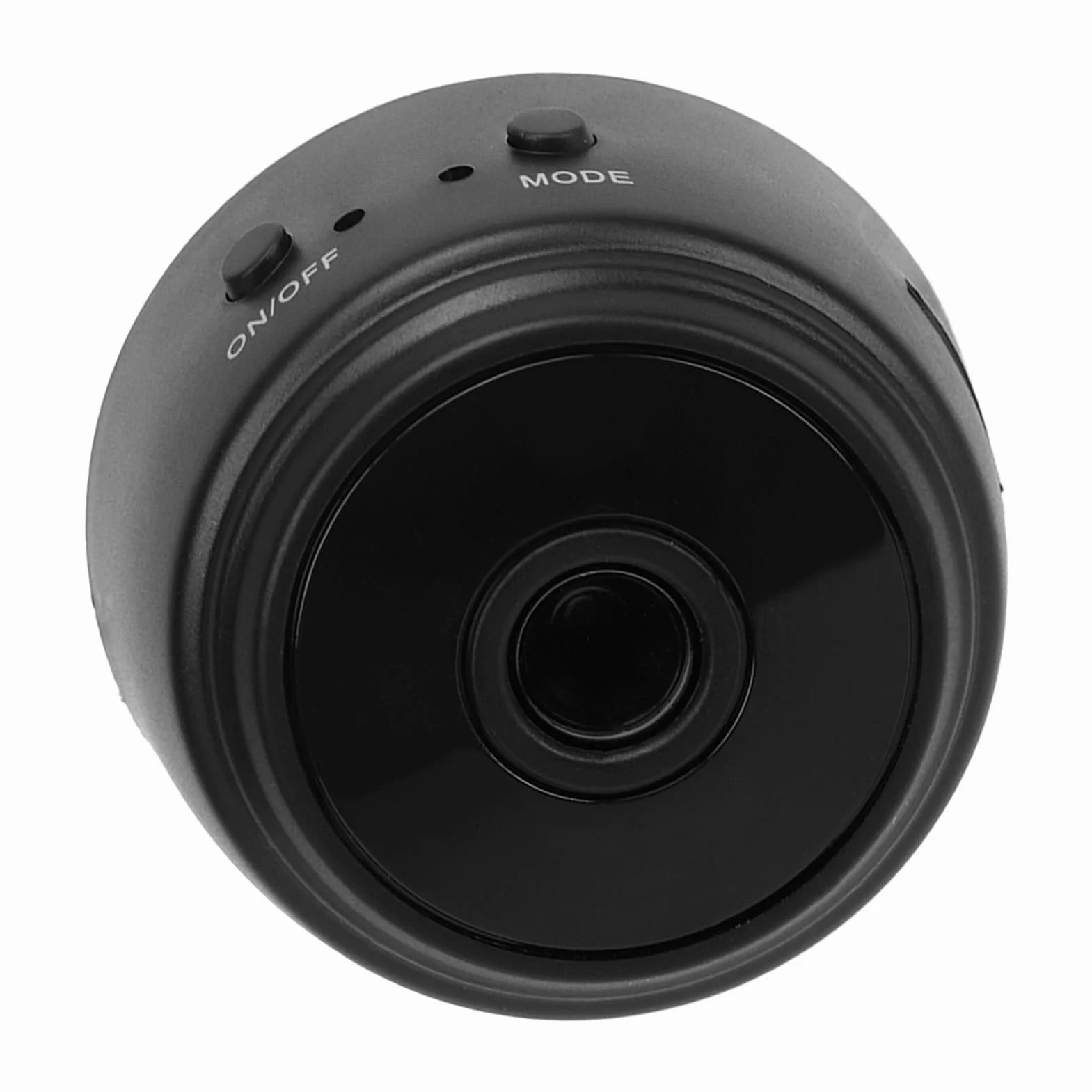 Mini Security Camera z Magnetycznym Plecy, Bezprzewodowa Kamera HD 1080P do Bezpieczeństwa Wewnętrznego i Zewnętrznego, Mała Kamera Niania dla Zwierzaka, Dziecka, Domu (BLACK)