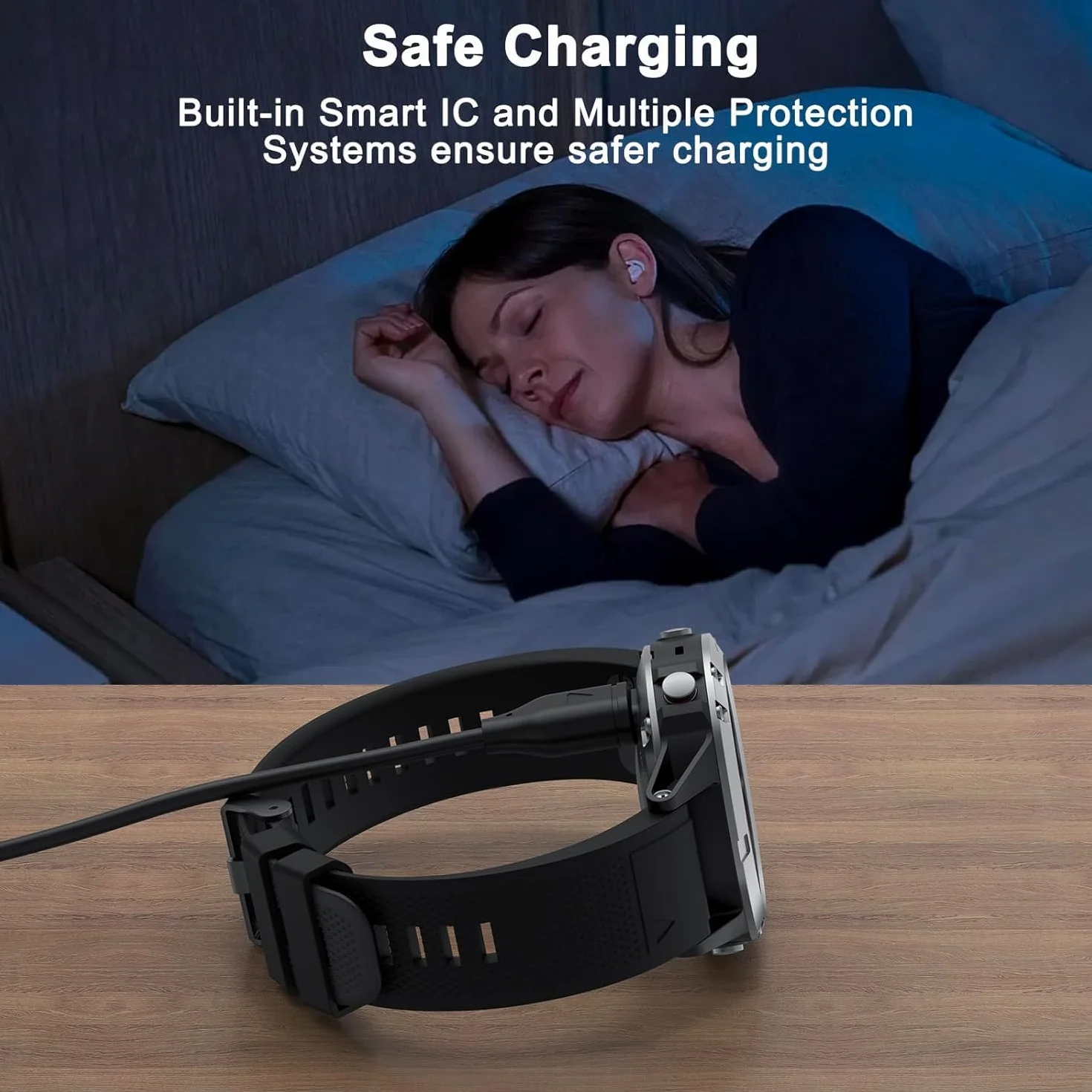 Tobfit Ładowarka do zegarka Garmin Instinct/Instinct Solar, USB C Garmin, kabel do ładowania do zegarka Garmin Instinct Solar Tactical/Instinct Solar Surf Edition/Tactix Charlie/Tactix Delta